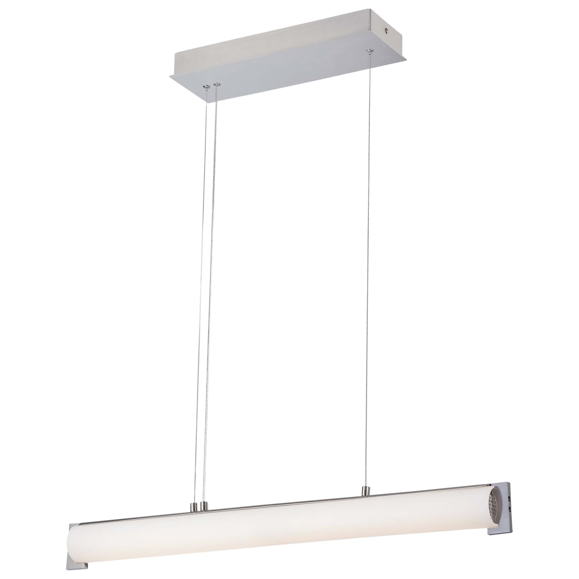 Kovacs Tube 30 Inch 1 Light LED Linear Suspension Light Tube - P1151-084-L - Transitional