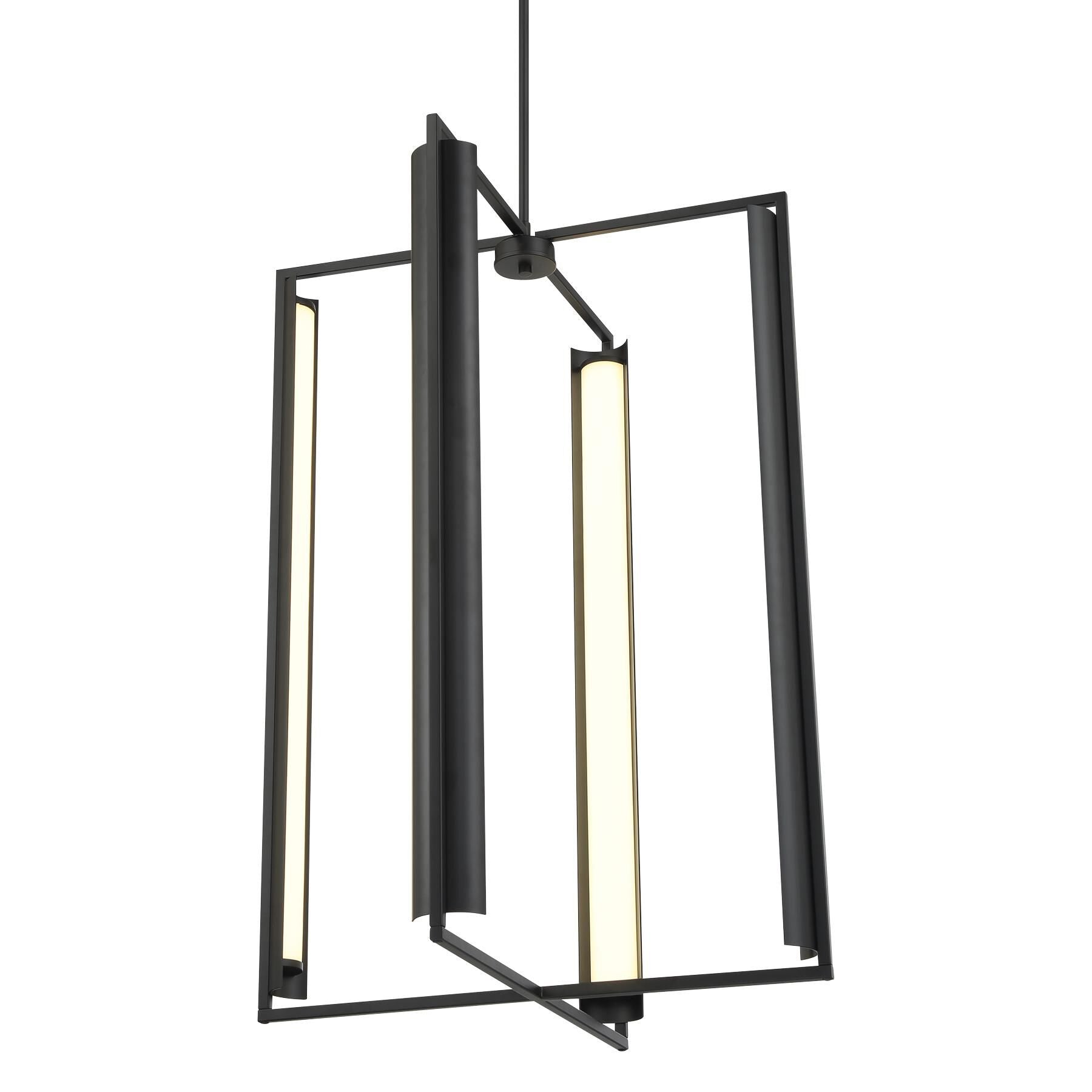 Kovacs Trizay Cage Pendant Trizay - P1556-66A-L - Modern Contemporary