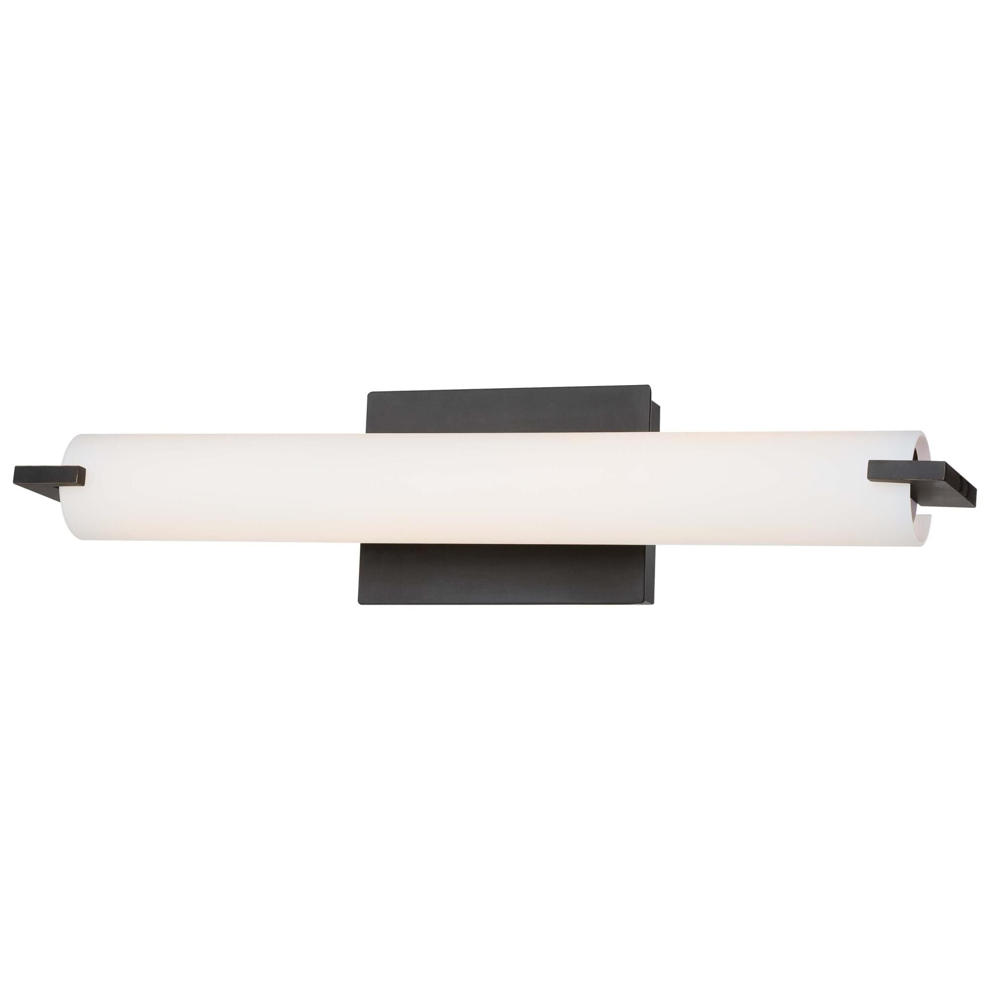 Kovacs Tube 20 Inch 3 Light Bath Vanity Light Tube - P5044-37B-L - Modern Contemporary