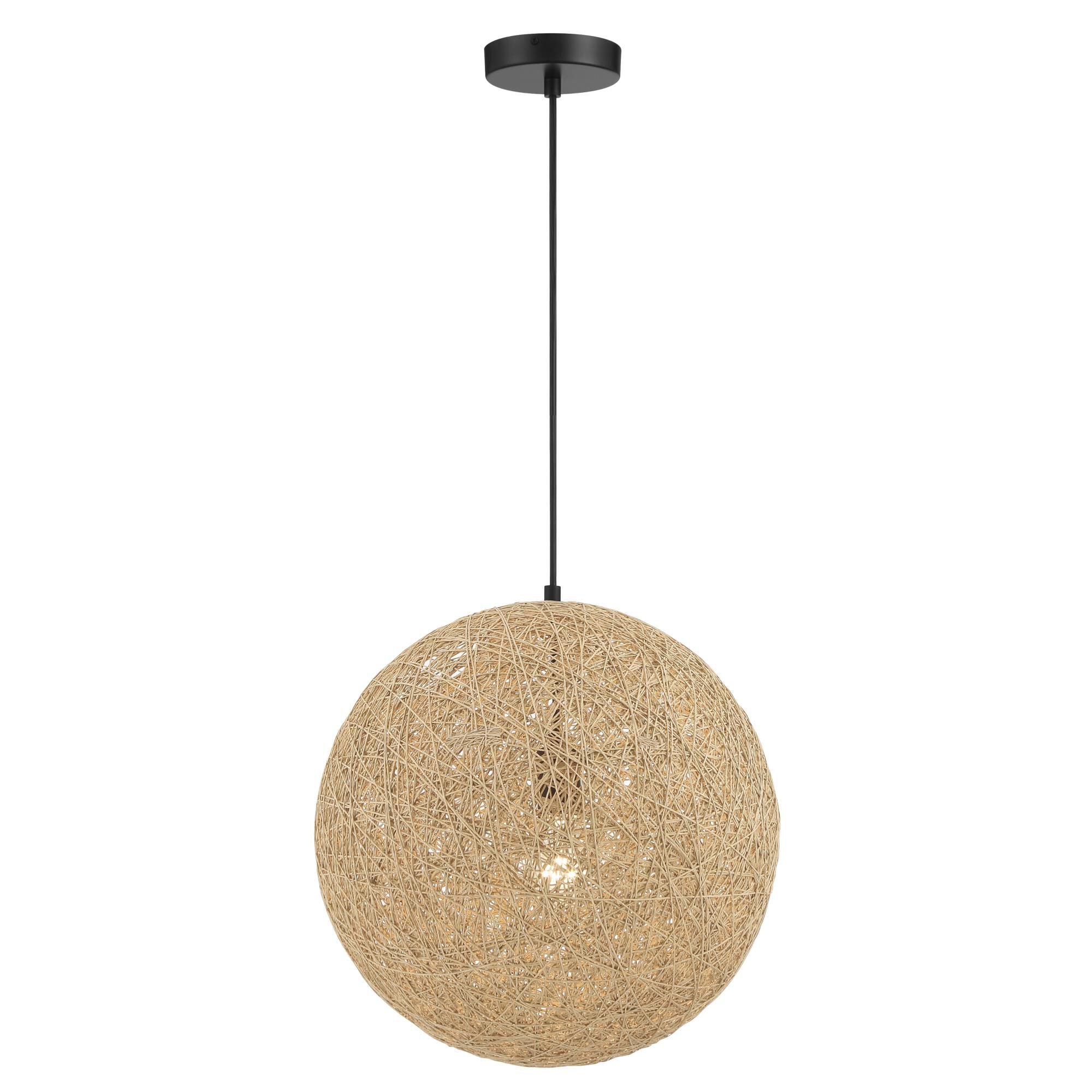 Kovacs Entwined 16 Inch Large Pendant Entwined - P5570-66A - Modern Contemporary