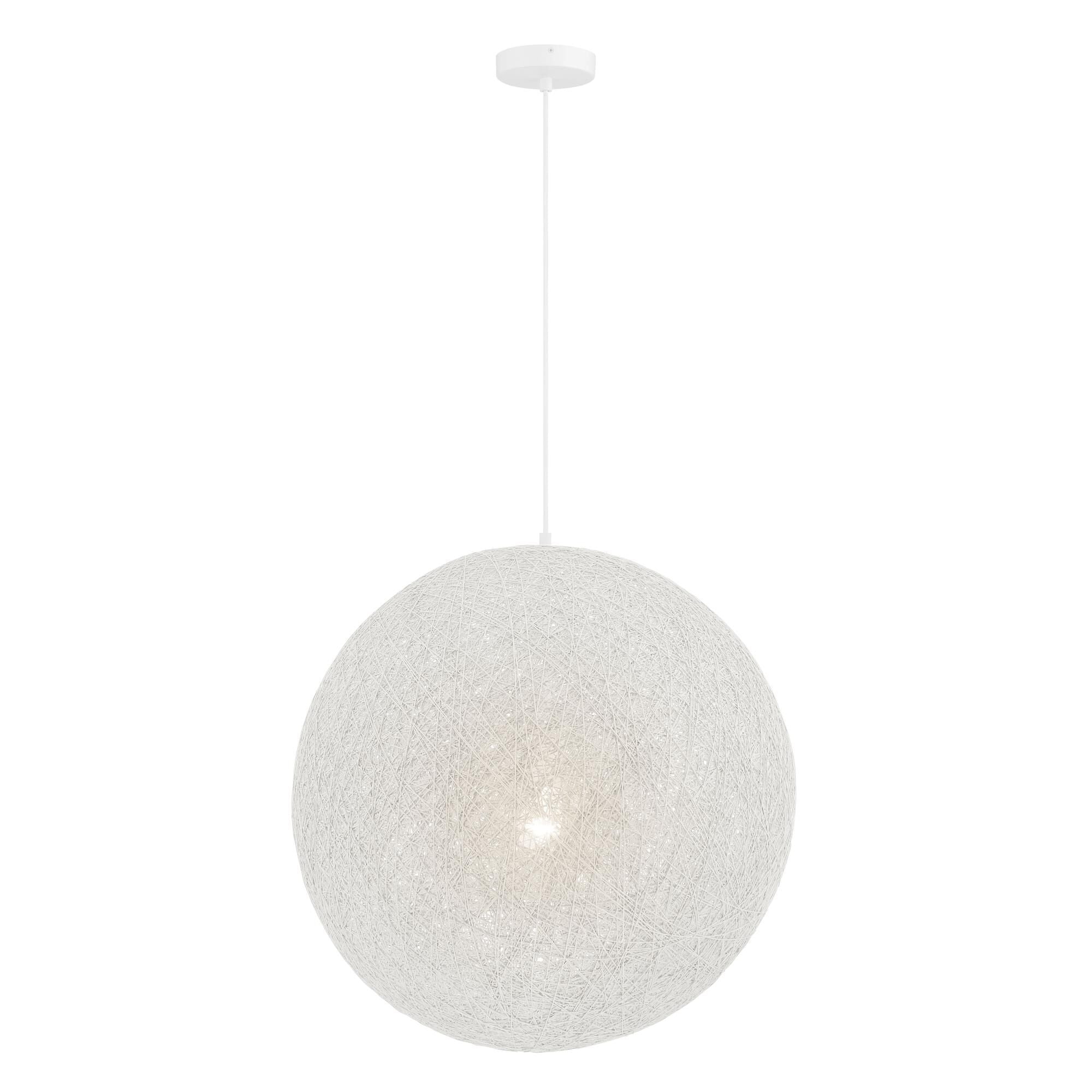 Kovacs Entwined 24 Inch Large Pendant Entwined - P5571-44B - Modern Contemporary