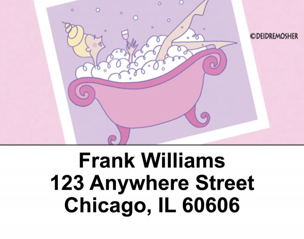Bubbles by Deidre Mosher Address Labels