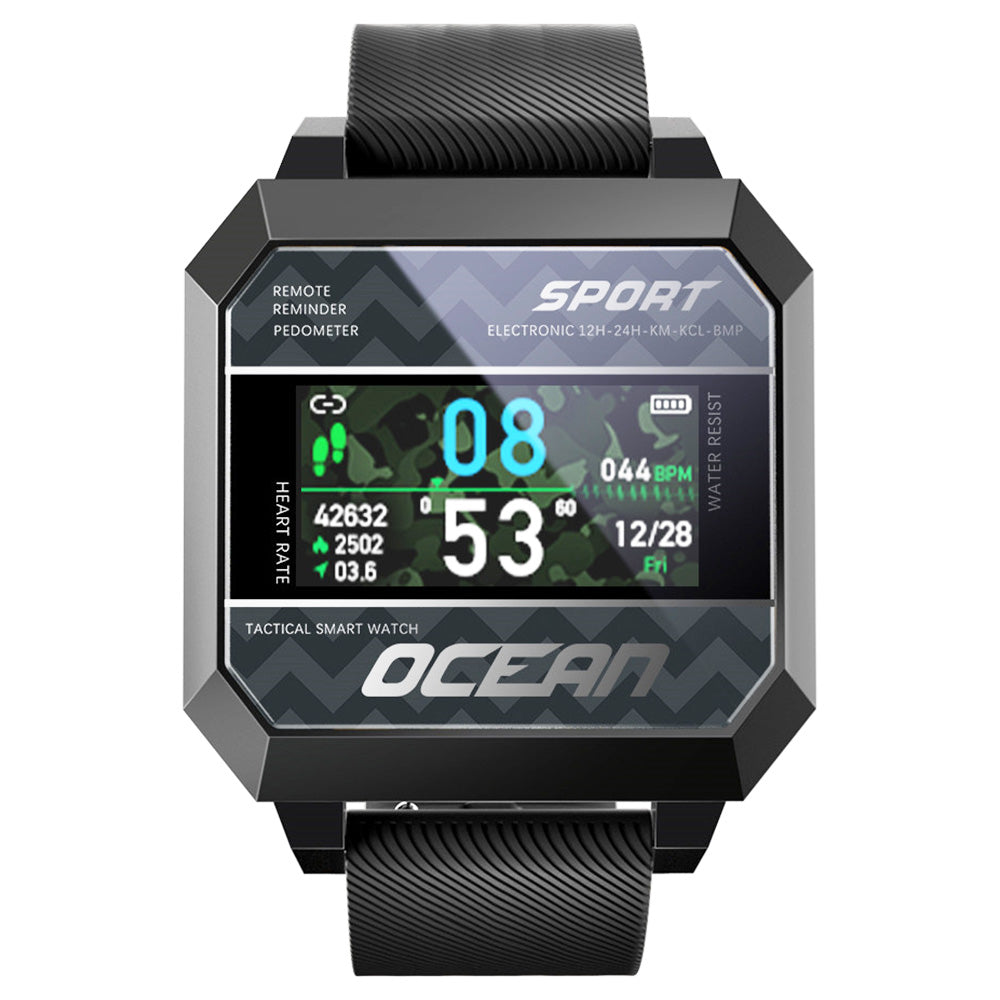 LOKMAT Ocean 2 Smartwatch Fitness Tracker - Black