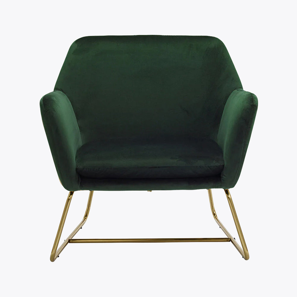 Charles Armchair Racing Green