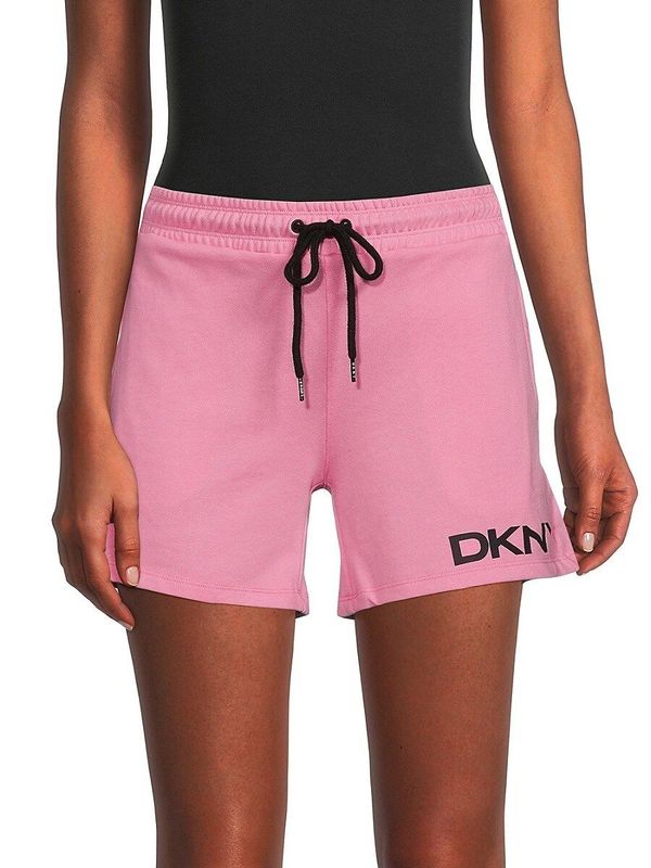 Dkny Sport Women's Logo Shorts - Bubblegum - S