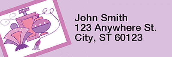 Perfumes by Deidre Mosher Rectangle Address Labels