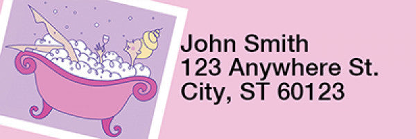 Bubbles by Deidre Mosher Rectangle Address Labels