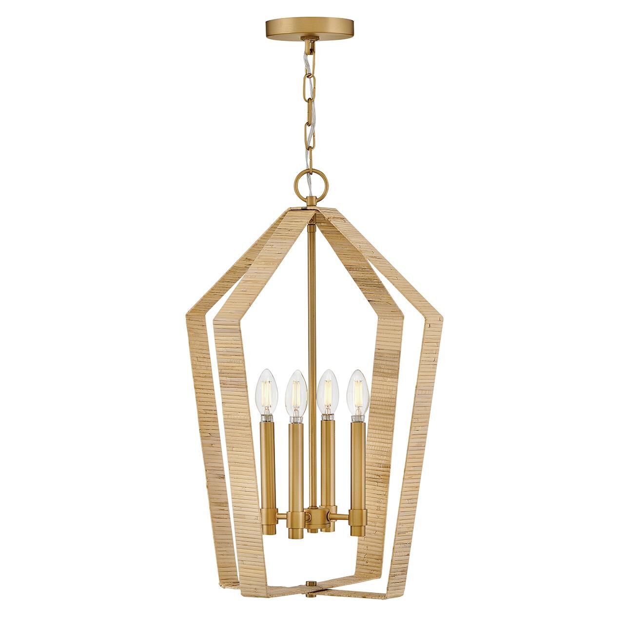 Lark Sammi 17 Inch Cage Pendant Sammi - 83644LCB - Coastal Glam