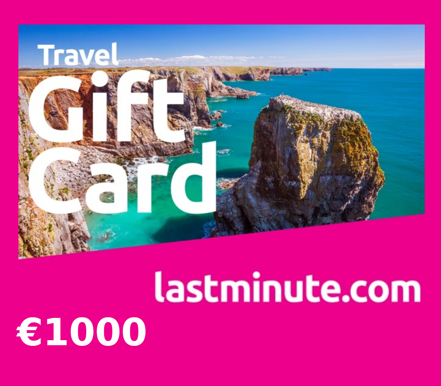 Lastminute.com €1000 Gift Card BE