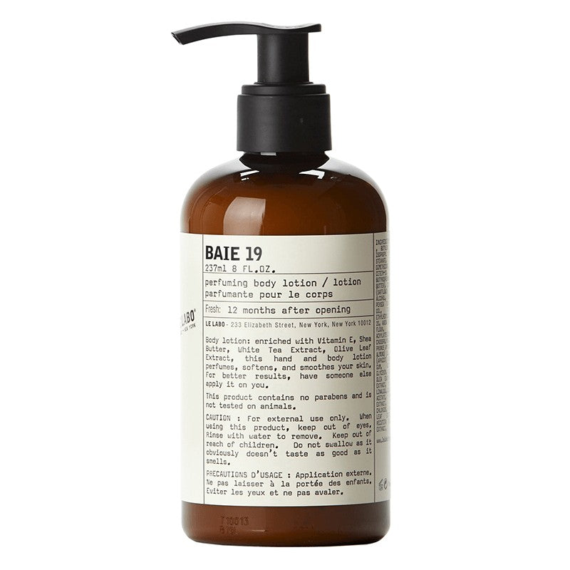 Le Labo Le Labo Baie 19 Body Lotion 237 Ml