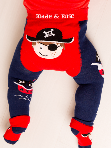 Blade & Rose Tim the Pirate Leggings 0-6 Months