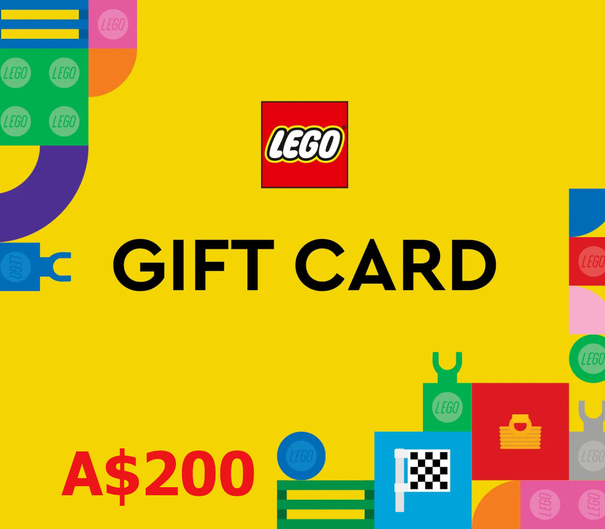 Lego A$200 Gift Card AU