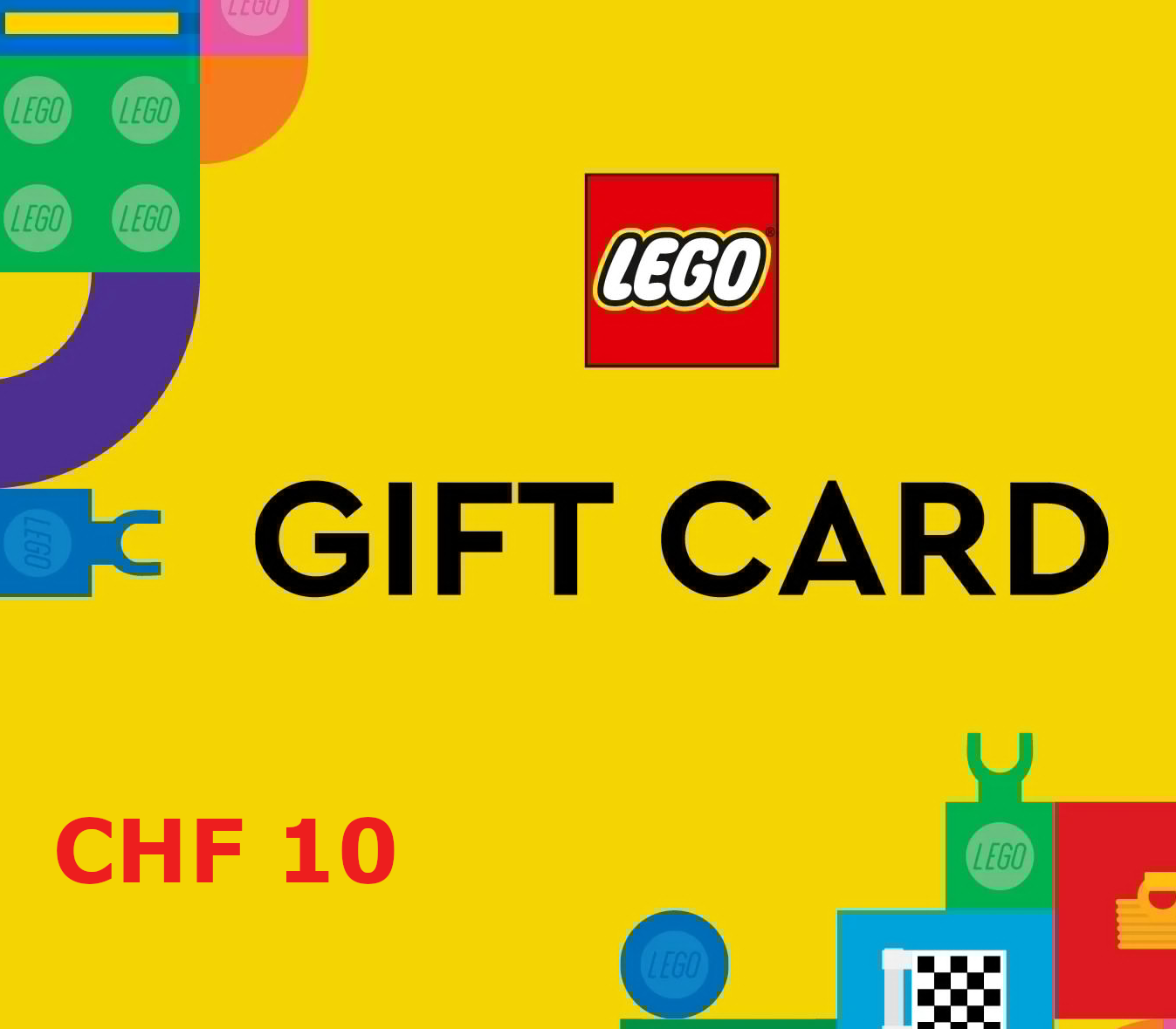 Lego 10 CHF Gift Card CH