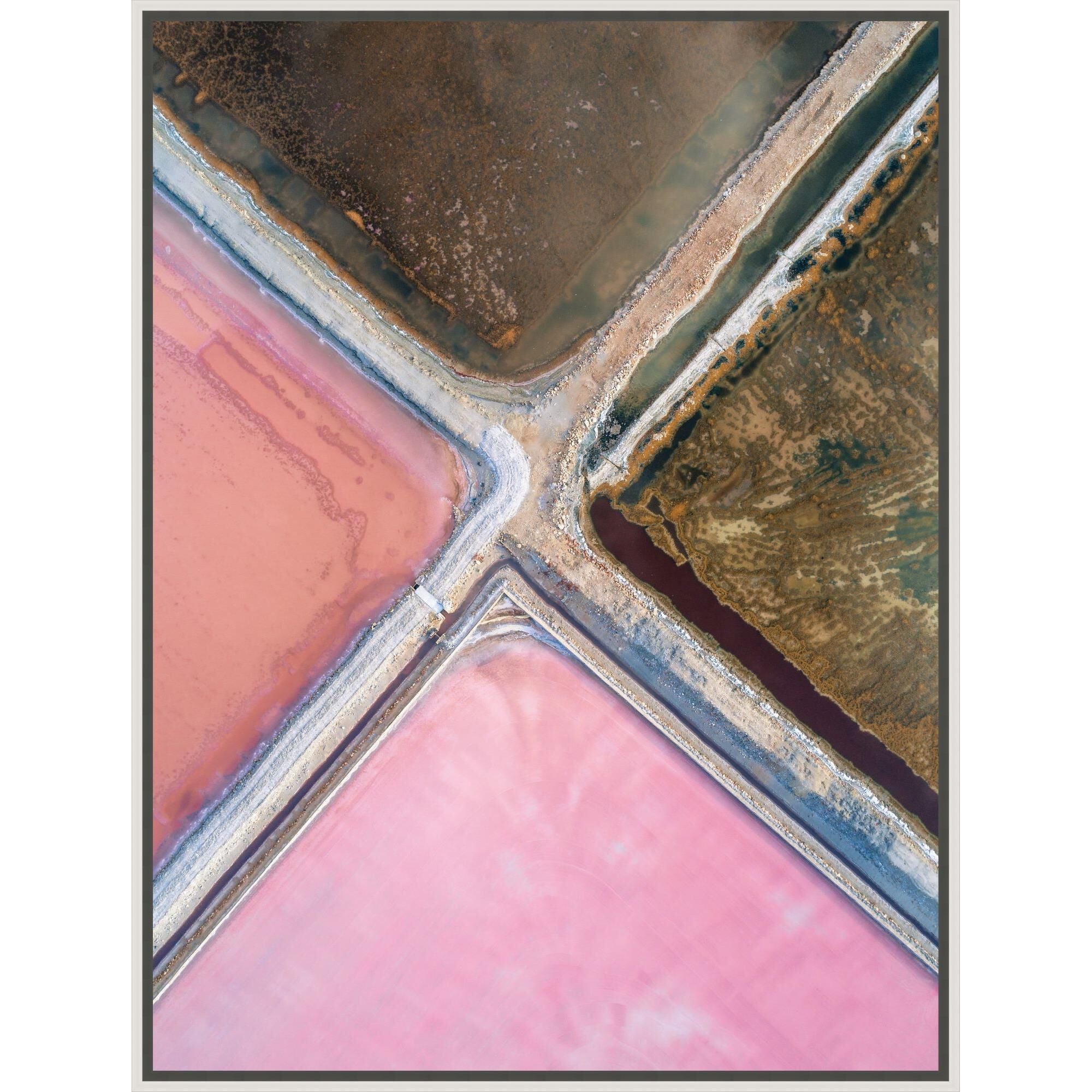 Level 57 Aerial Artes Intersections Of Salt Print Intersections Of Salt - D432S8634-1215 - Transitional