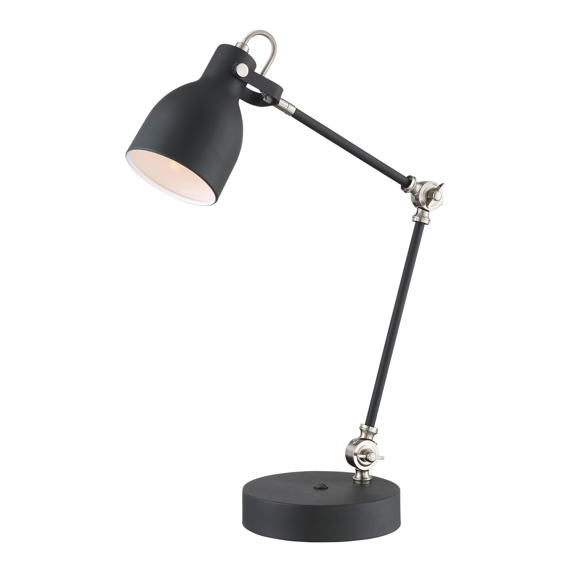 Lite Source Kalle 26 Inch Desk Lamp Kalle - LS-23046BLK - Industrial