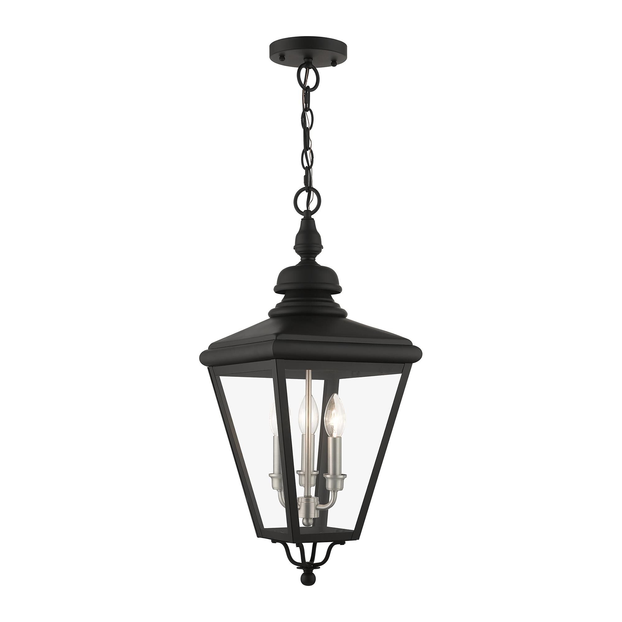Livex Lighting Adams Cage Pendant Adams - 27377-04 - Craftsman-Mission