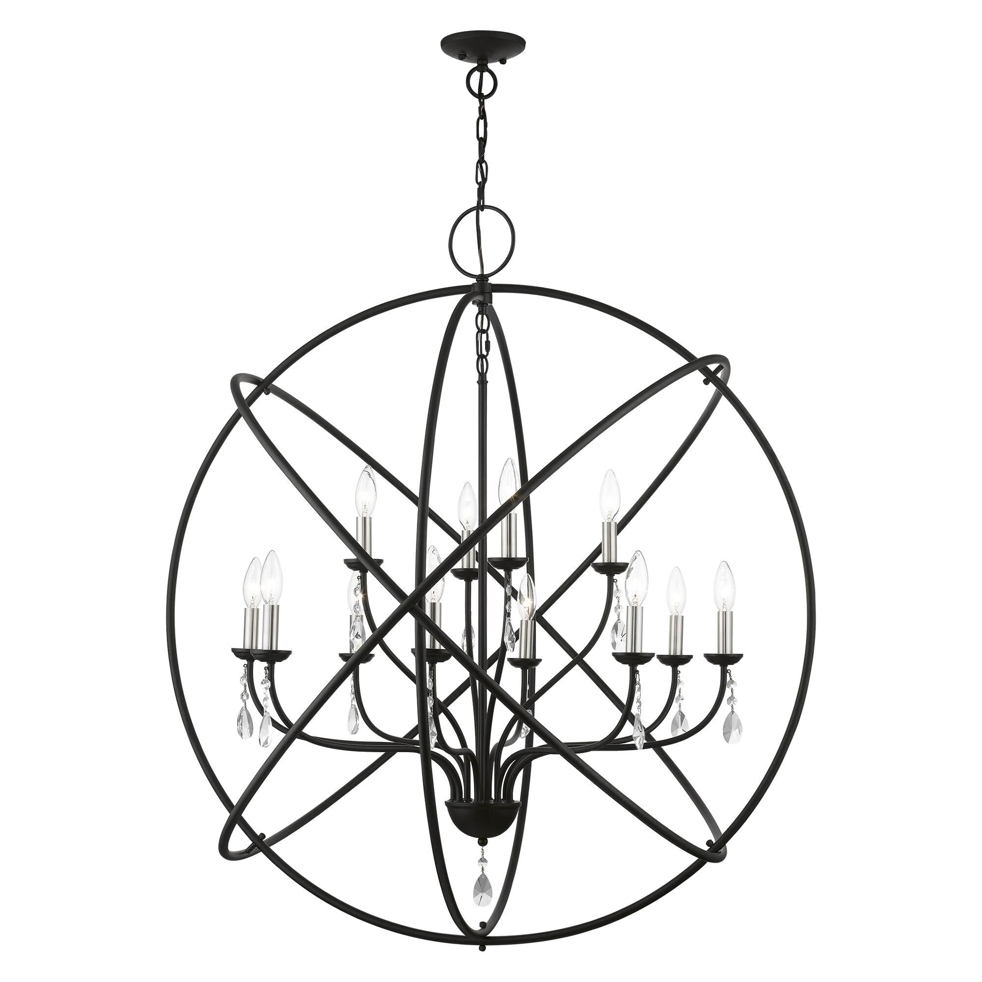 Livex Lighting Aria 12 Inch Cage Pendant Aria - 40909-04 - Transitional