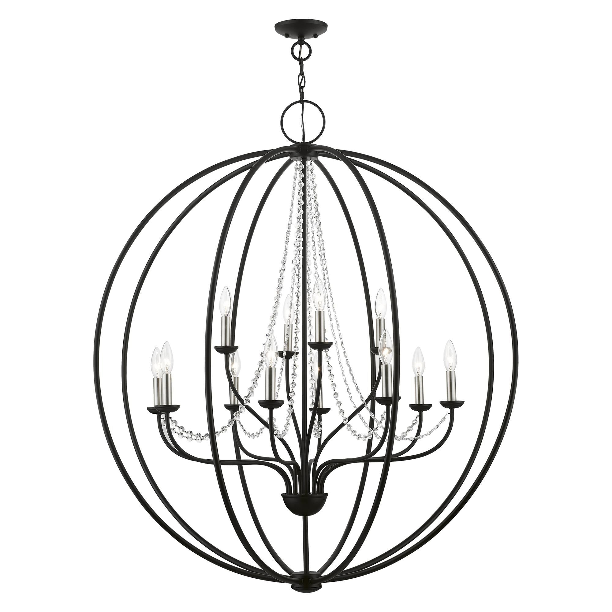 Livex Lighting Arabella 40 Inch Cage Pendant Arabella - 40919-04 - Transitional