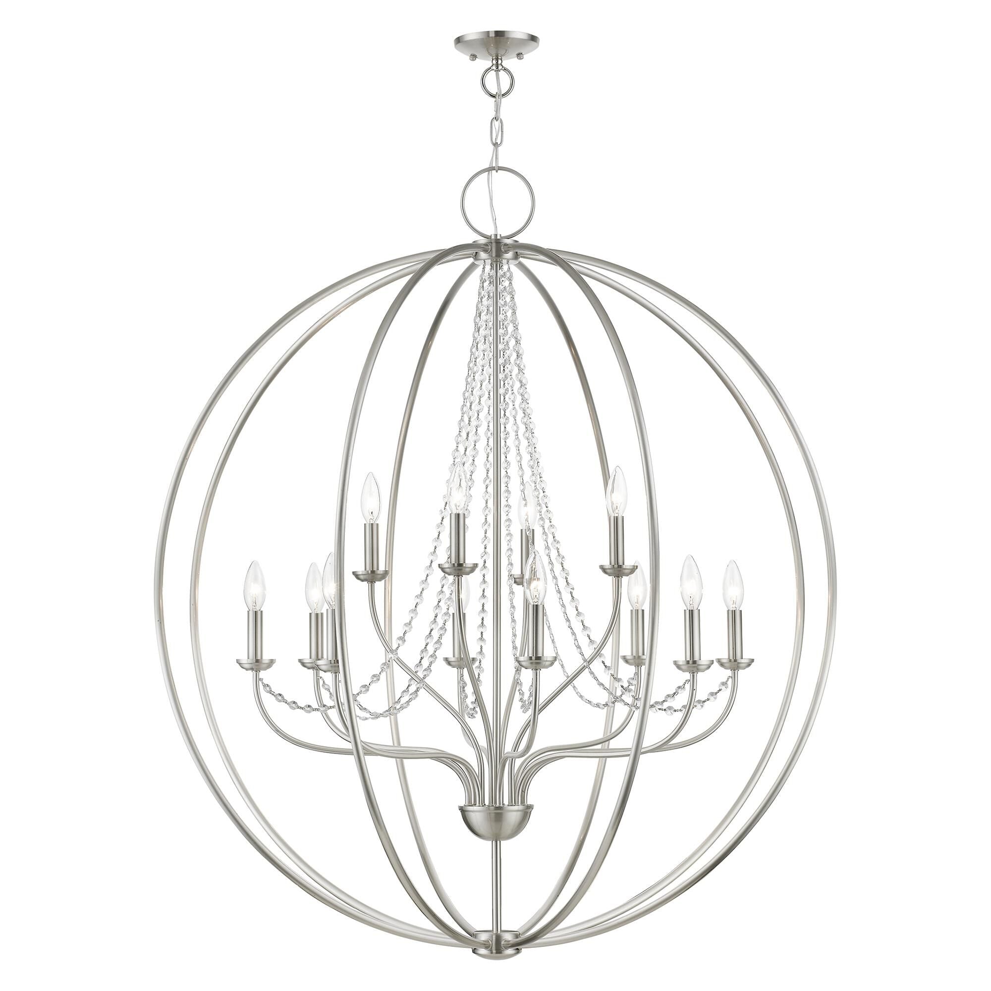 Livex Lighting Arabella 40 Inch Cage Pendant Arabella - 40919-91 - Transitional