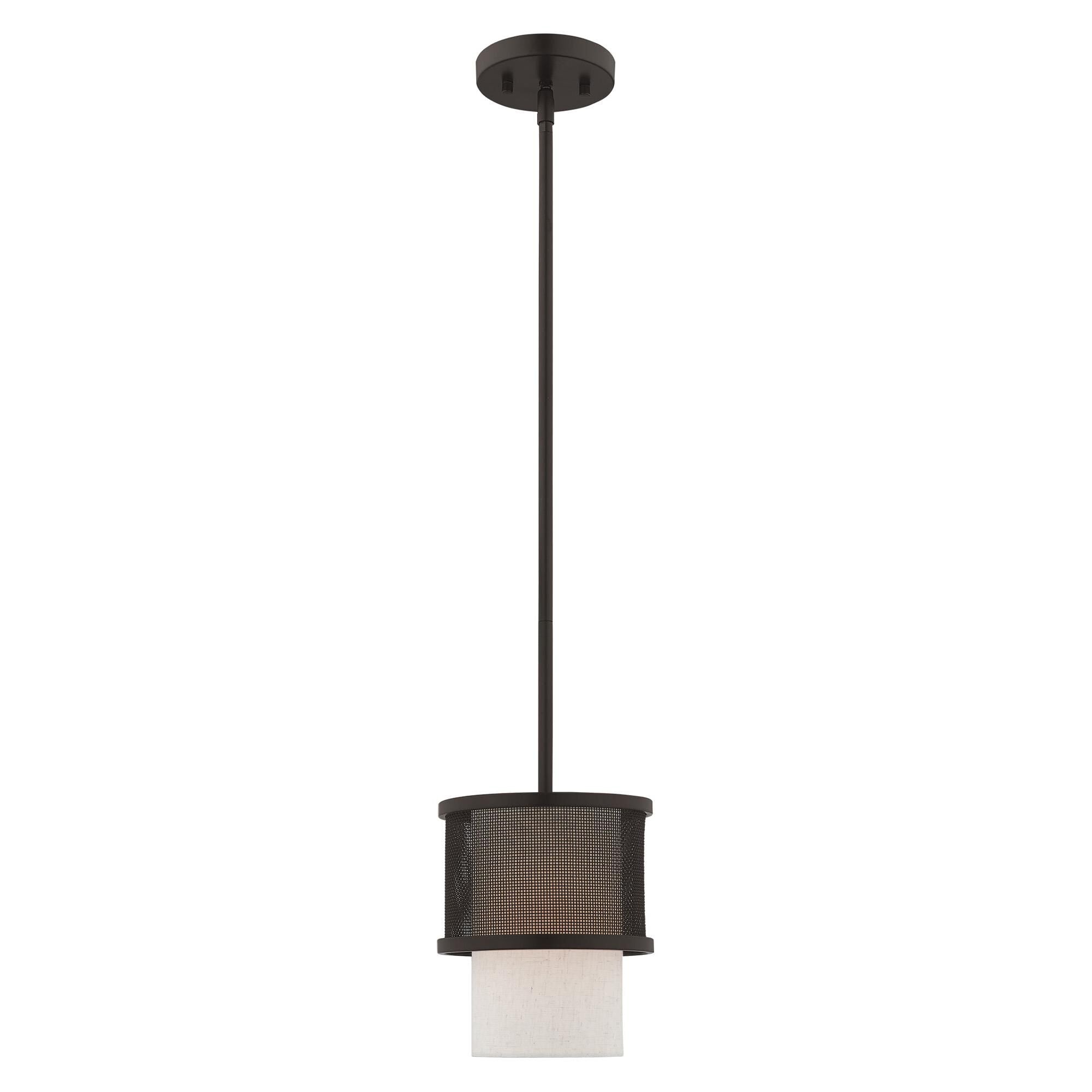 Livex Lighting Braddock Mini Pendant Braddock - 41201-07 - Transitional