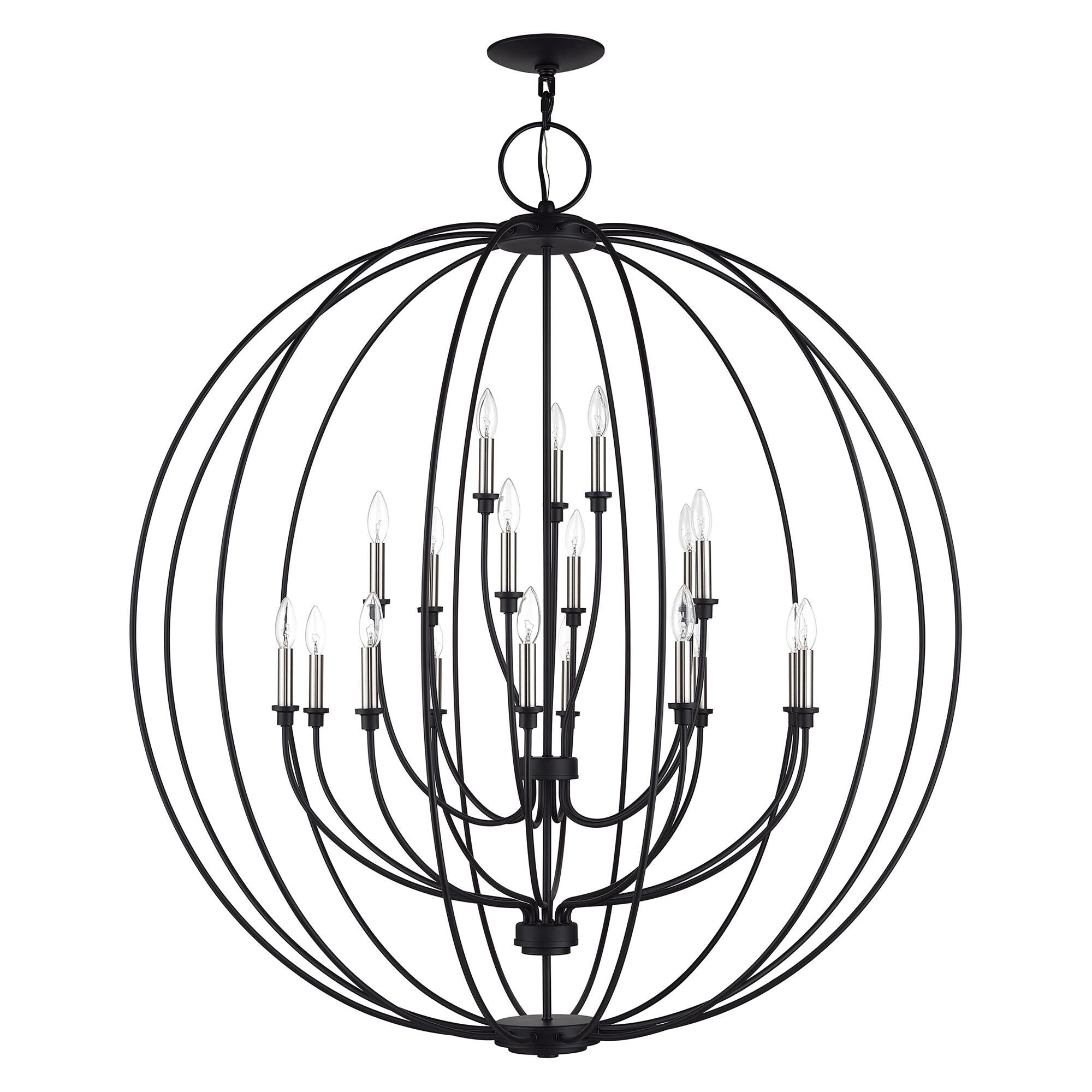 Livex Lighting Milania 48 Inch Cage Pendant Milania - 46991-04 - Transitional