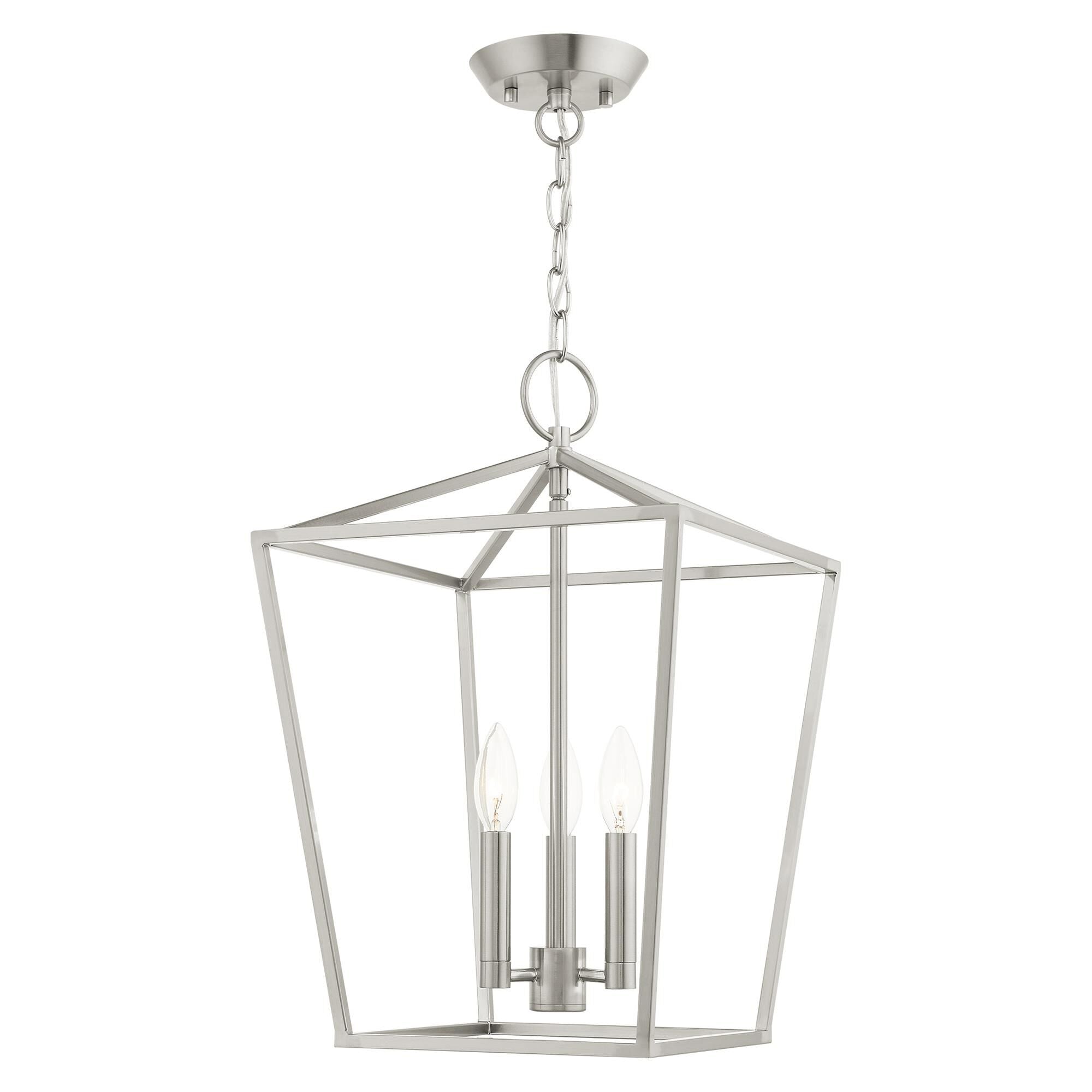Livex Lighting Devone 12 Inch Cage Pendant Devone - 49433-91 - Transitional