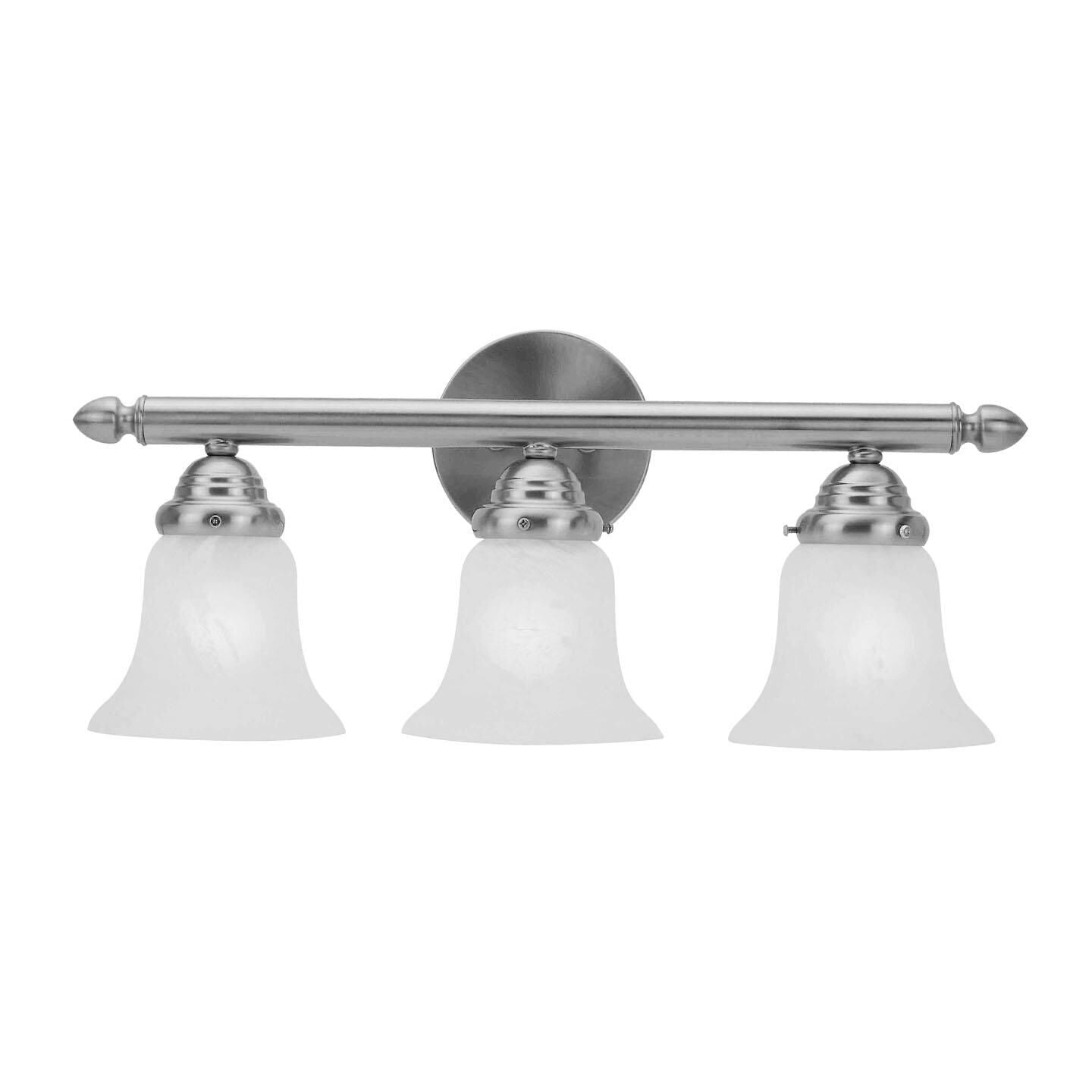 Livex Lighting Home Basics 19 Inch 3 Light Bath Vanity Light Home Basics - 1063-91 - Traditional