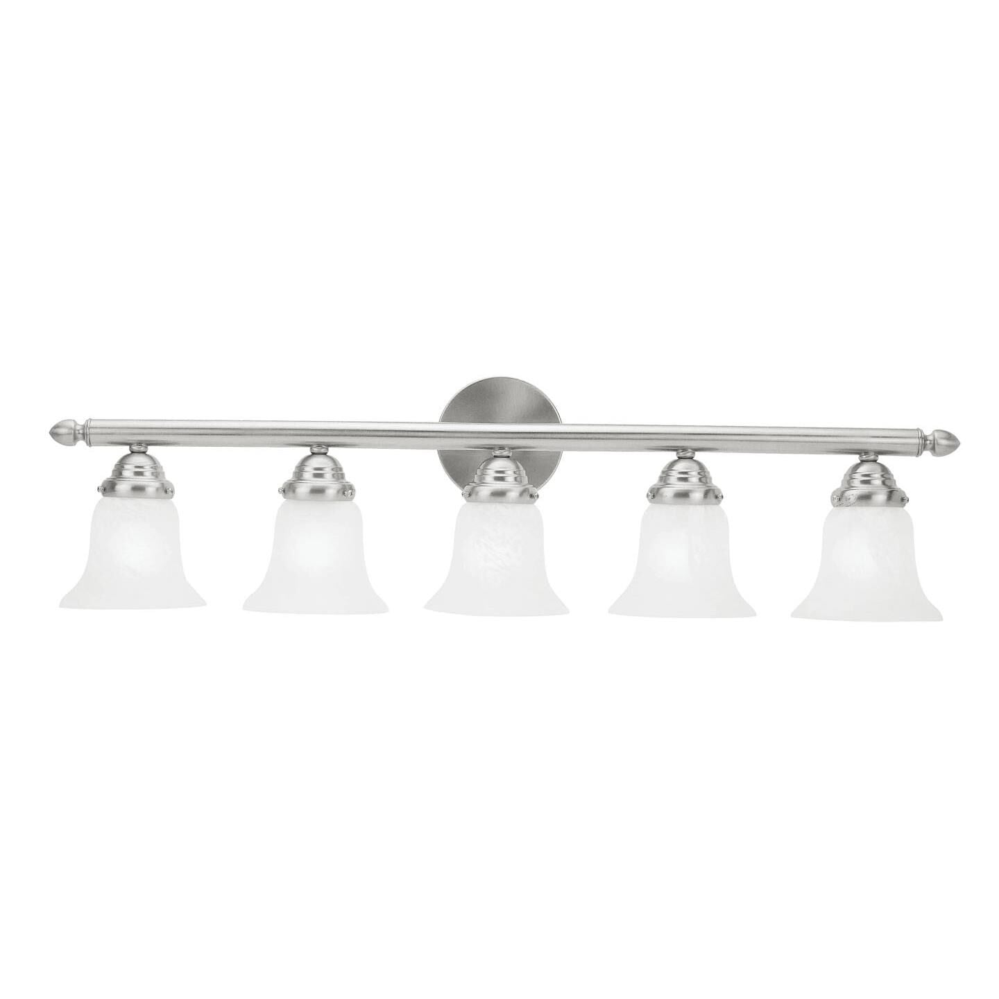 Livex Lighting Home Basics 32 Inch 5 Light Bath Vanity Light Home Basics - 1065-91 - Traditional