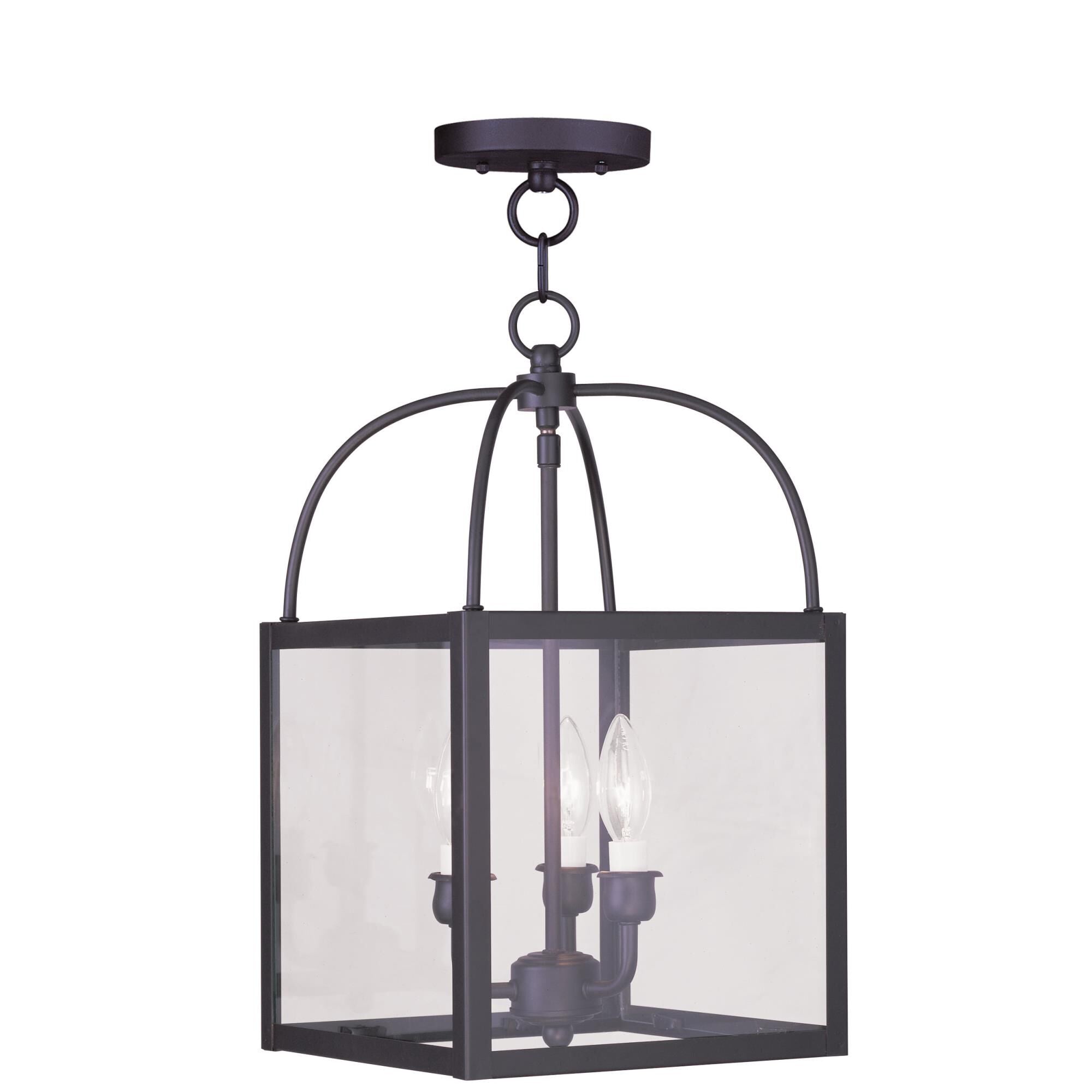 Livex Lighting Milford 10 Inch Cage Pendant Milford - 4037-07 - Transitional