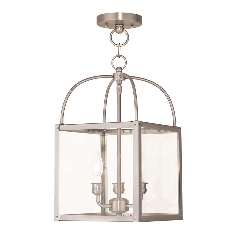Livex Lighting Milford 10 Inch Cage Pendant Milford - 4037-91 - Transitional