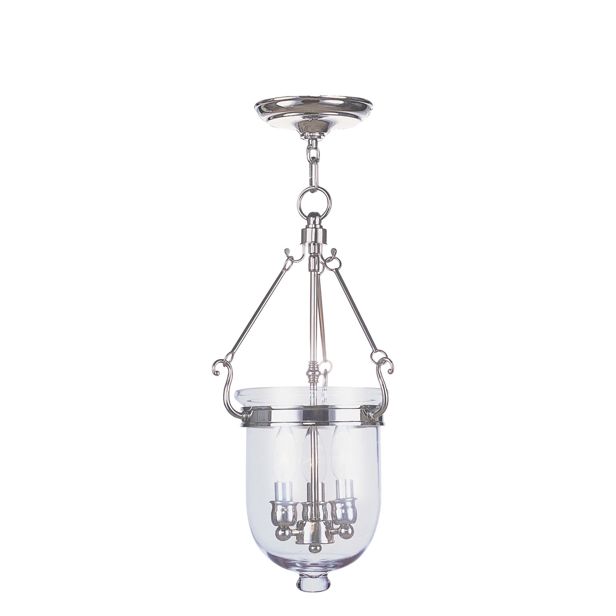 Livex Lighting Jefferson 10 Inch Cage Pendant Jefferson - 5063-35 - Traditional