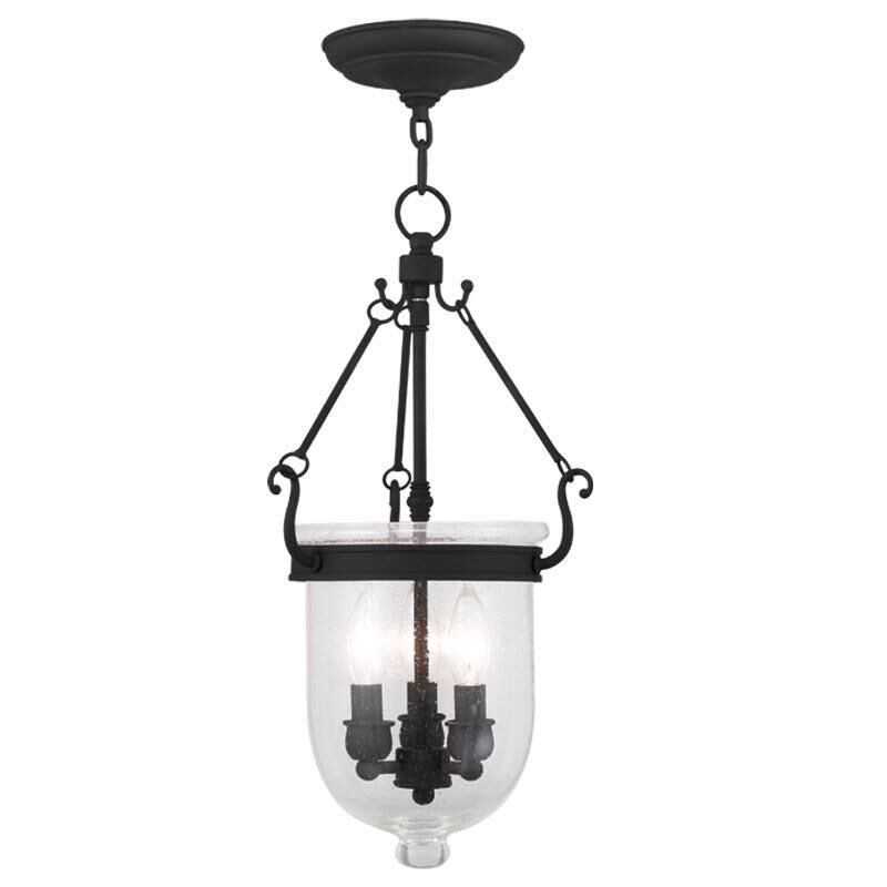 Livex Lighting Jefferson 10 Inch Cage Pendant Jefferson - 5083-04 - Traditional