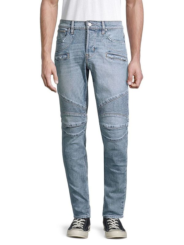 Hudson Men's Blinder Biker V2 Skinny Jeans - Beige - 30