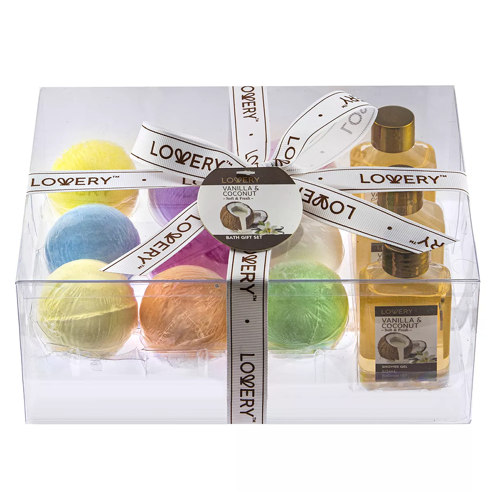 Vanilla Coconut Luxury Bath Gift Set