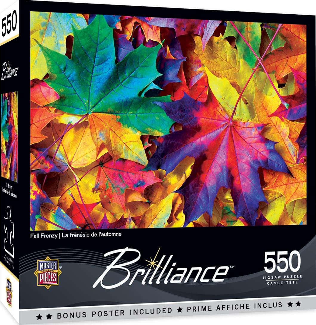 Fall Frenzy 550 Piece Jigsaw Puzzle
