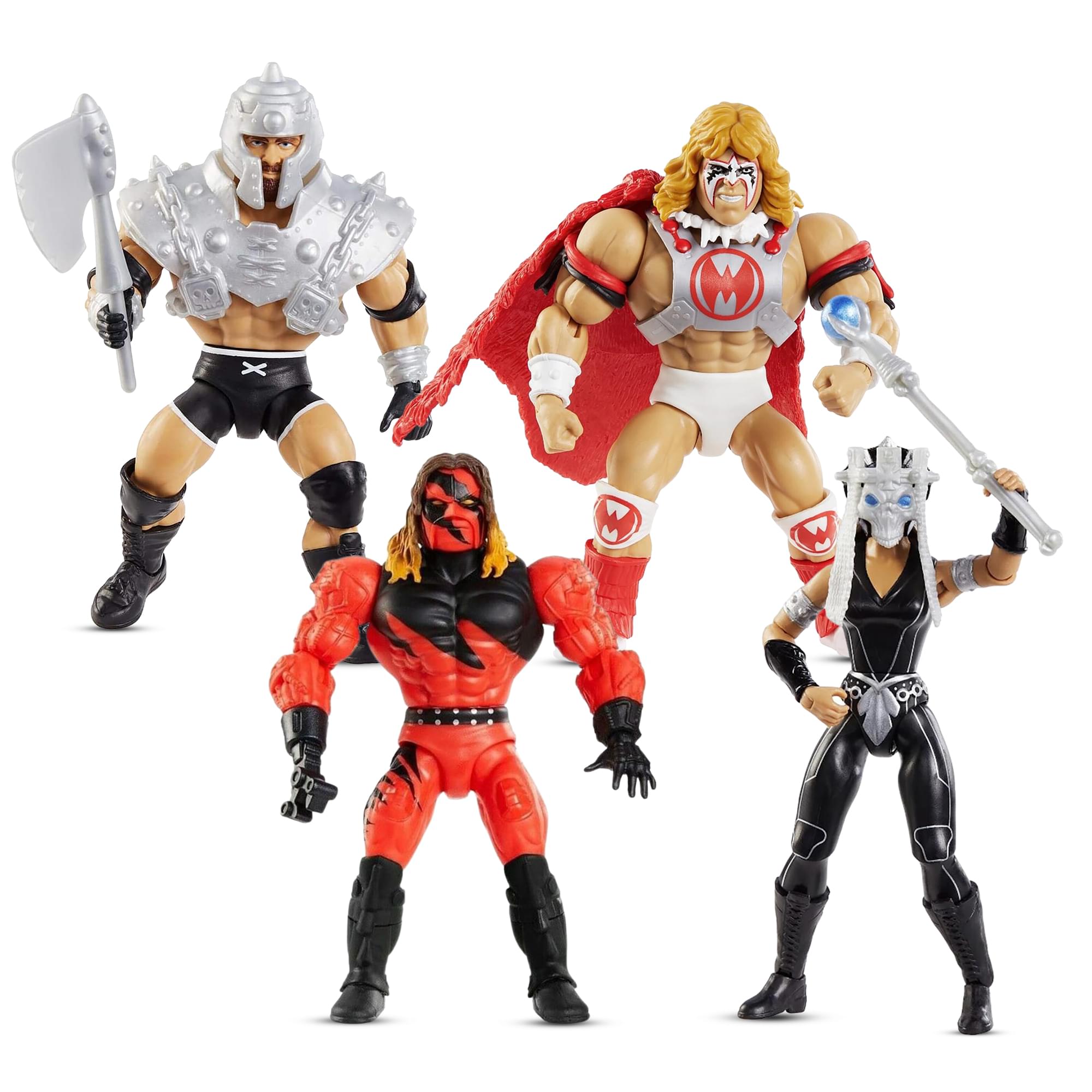 Masters of the WWE Universe Action Figure Set of 4