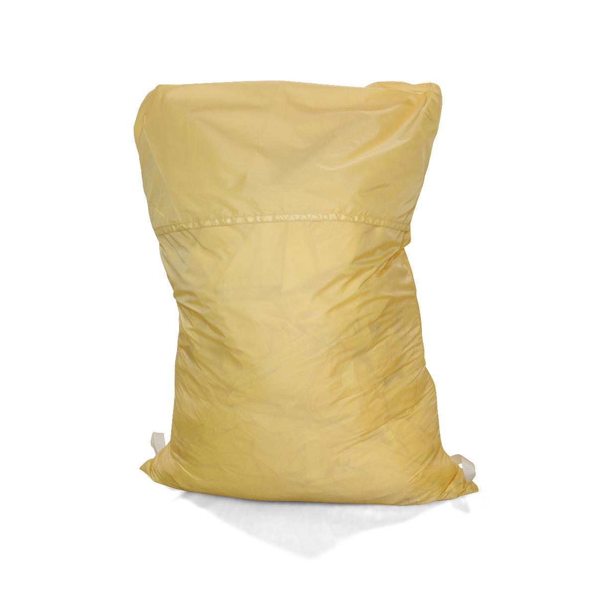 Blockade Hamper Bag with Chair Back, Yellow, 27" x 35", 1 Dozen