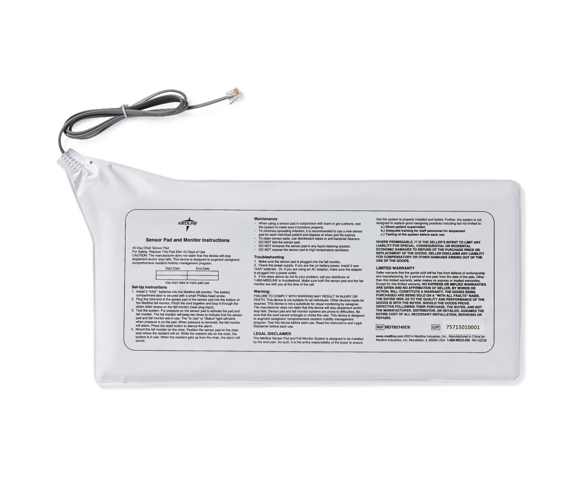 Medline Economy Chair and Bed Alarm Sensor Pads