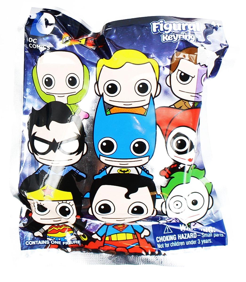 DC Comics Blind Bagged 3D Foam Figural Keychain: Series 1