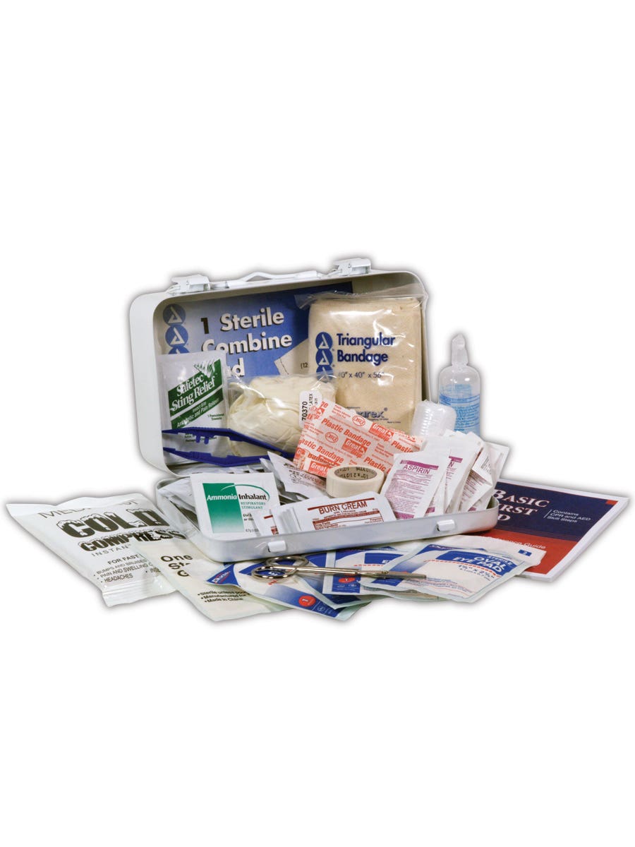 Medique General Purpose 10 Person Plastic First Aid Kits