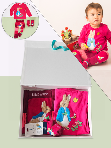 Blade & Rose Peter Rabbit Autumn Leaf Gift Set 0-6 Months Matron Inn
