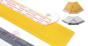 Self Seal Kraft or Poly Bubble Padded Envelopes (10-Pack) - Kraft Bubble Mailer 7.25" x 8"
