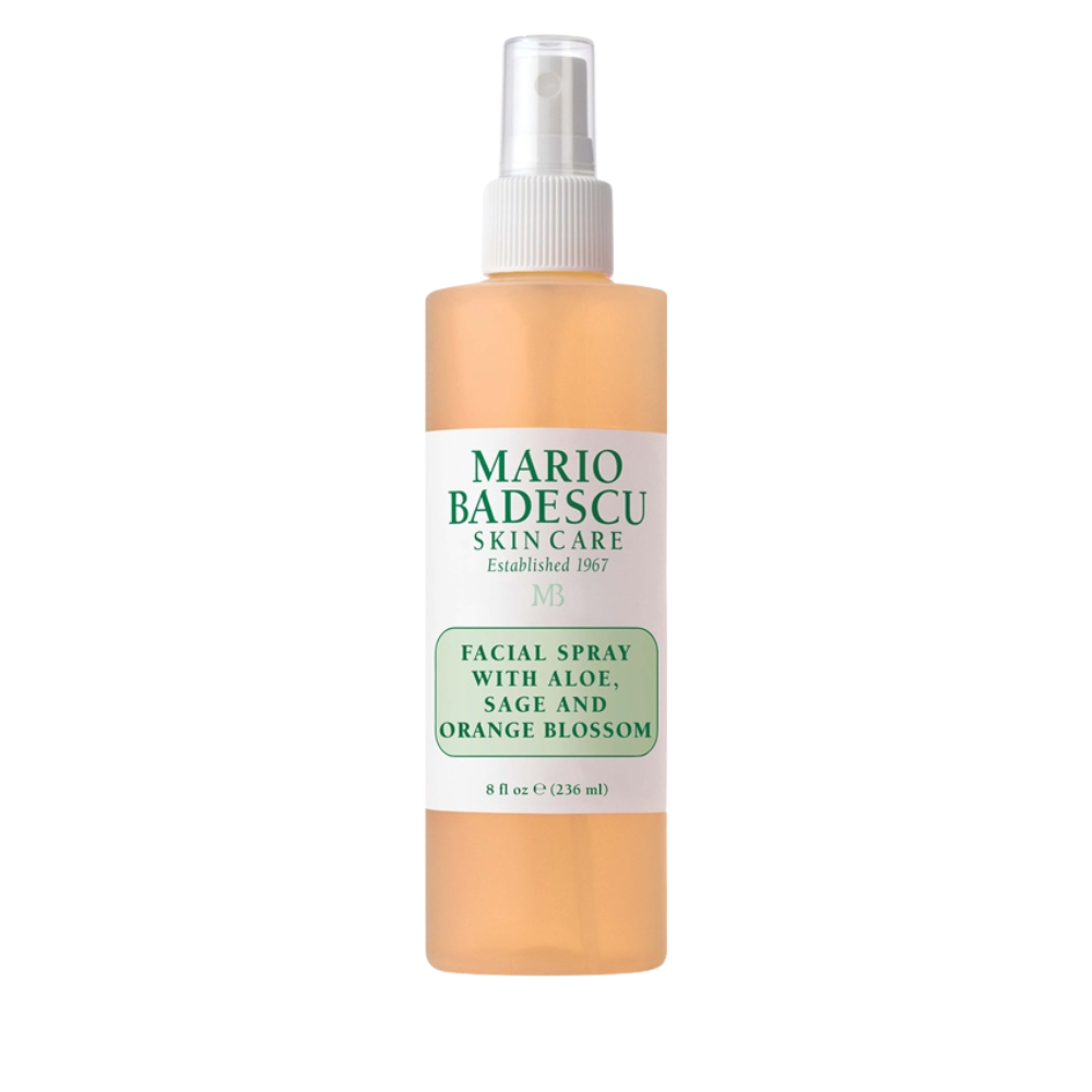 Mario Badescu Ansiktsspray med aloe, salvia och apelsinblomma energigivande återfuktande 236 ml