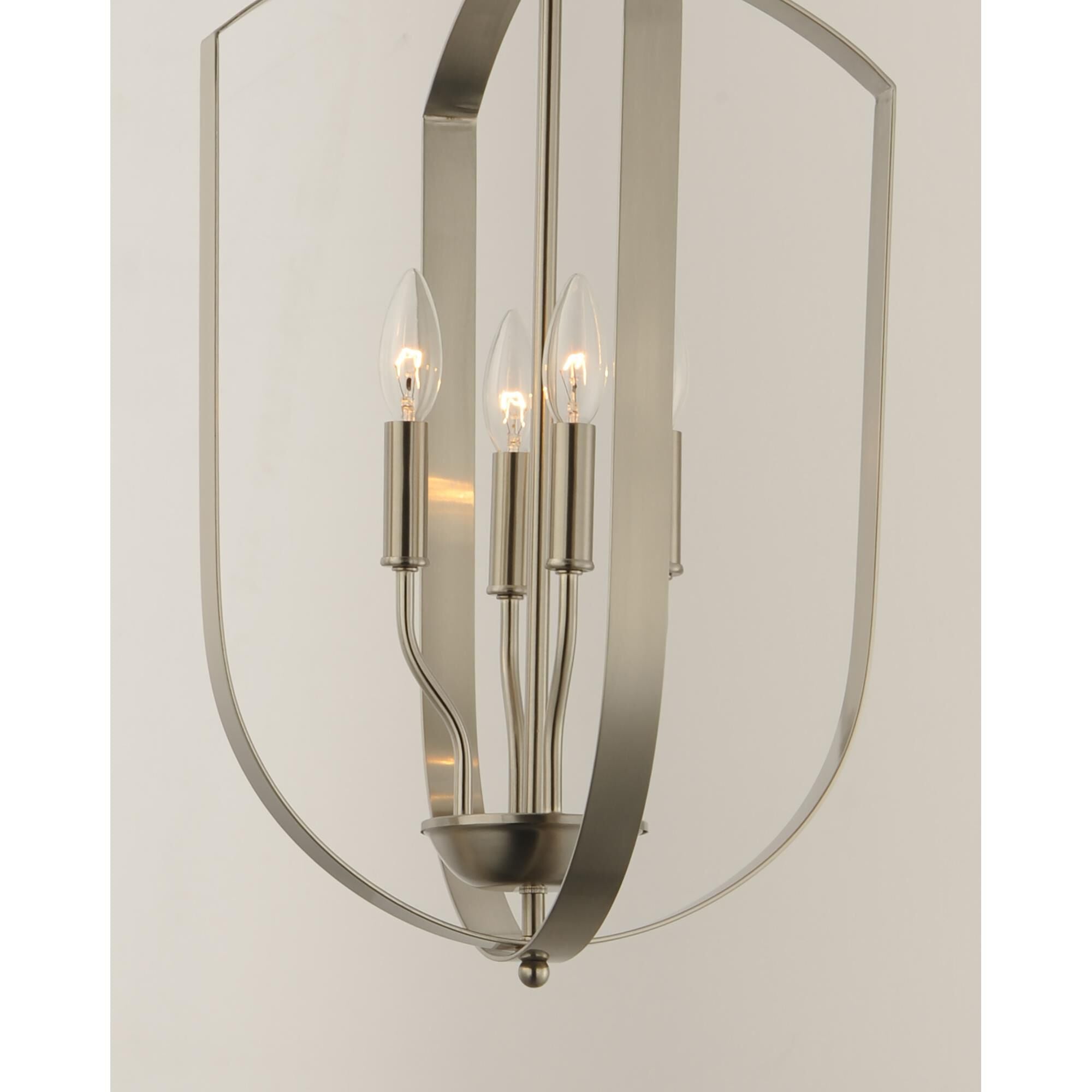 Maxim Lighting Provident 14 Inch Cage Pendant Provident - 10034SN - Transitional