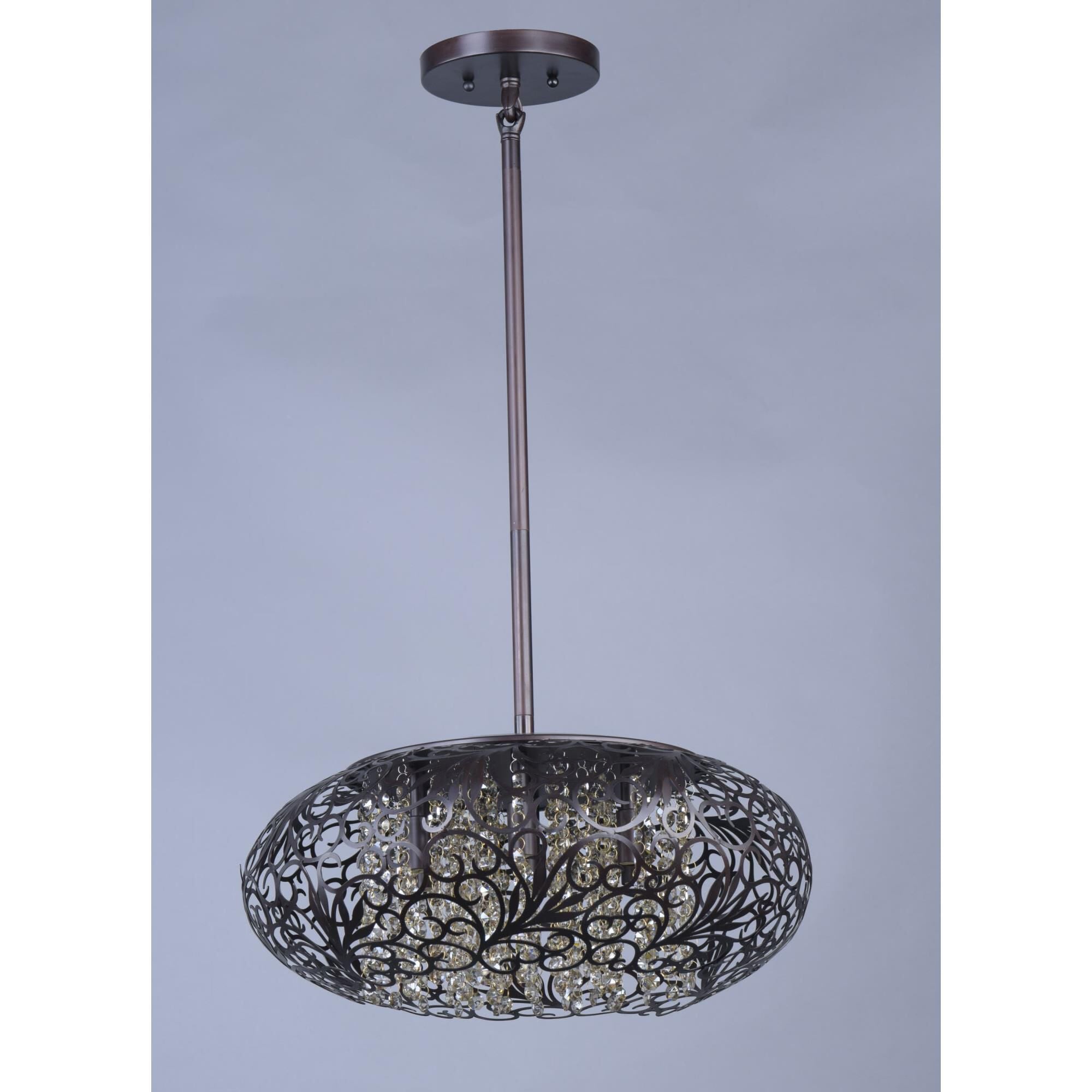 Maxim Lighting Arabesque 18 Inch Large Pendant Arabesque - 24154BCGS - Art Deco