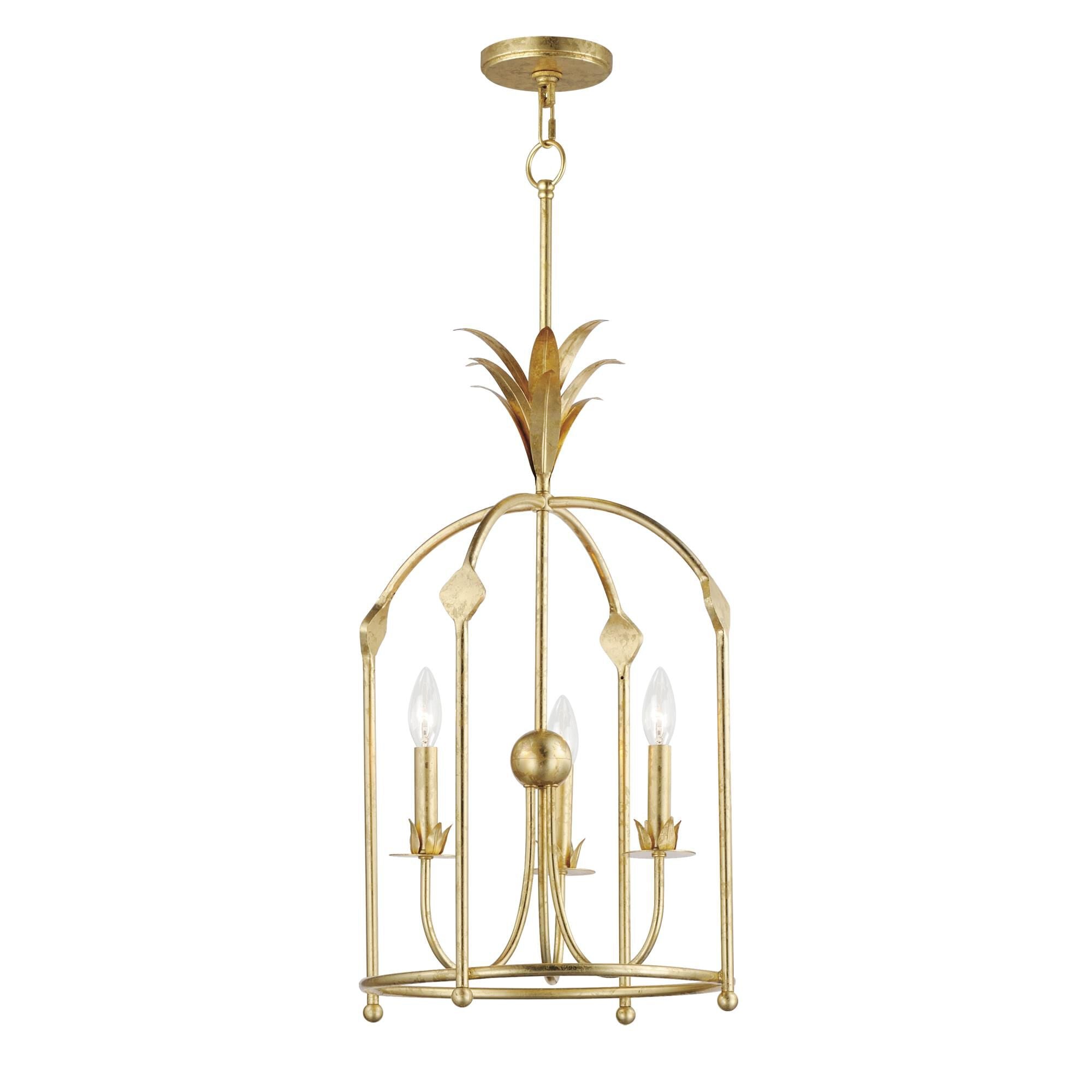 Maxim Lighting Paloma 15 Inch Cage Pendant Paloma - 2884GL - Modern Contemporary