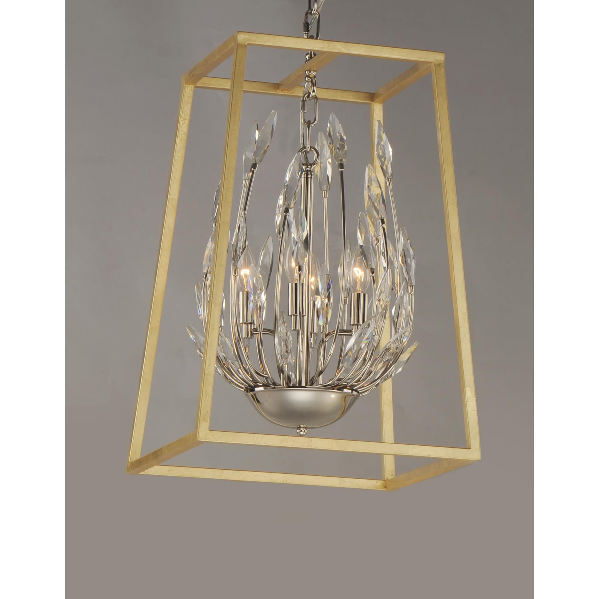 Maxim Lighting Bouquet 16 Inch Cage Pendant Bouquet - 32404BCPNGL - Transitional