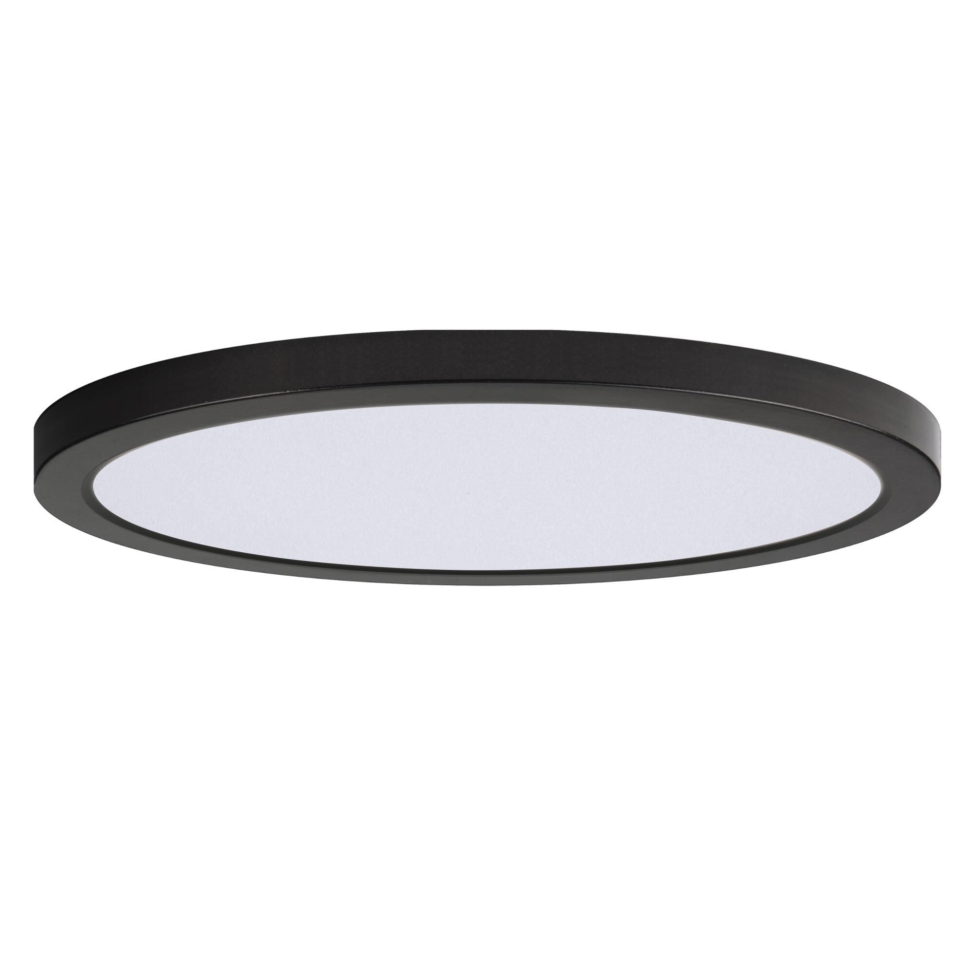 Maxim Lighting Chip 16 Inch Flush Mount Chip - 57698WTBK - Modern Contemporary