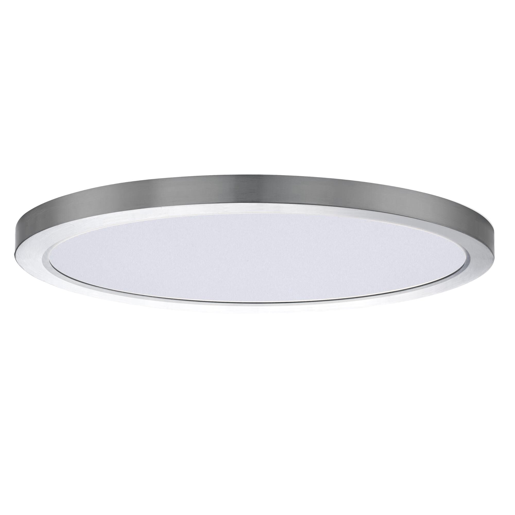 Maxim Lighting Chip 16 Inch Flush Mount Chip - 57698WTSN - Modern Contemporary