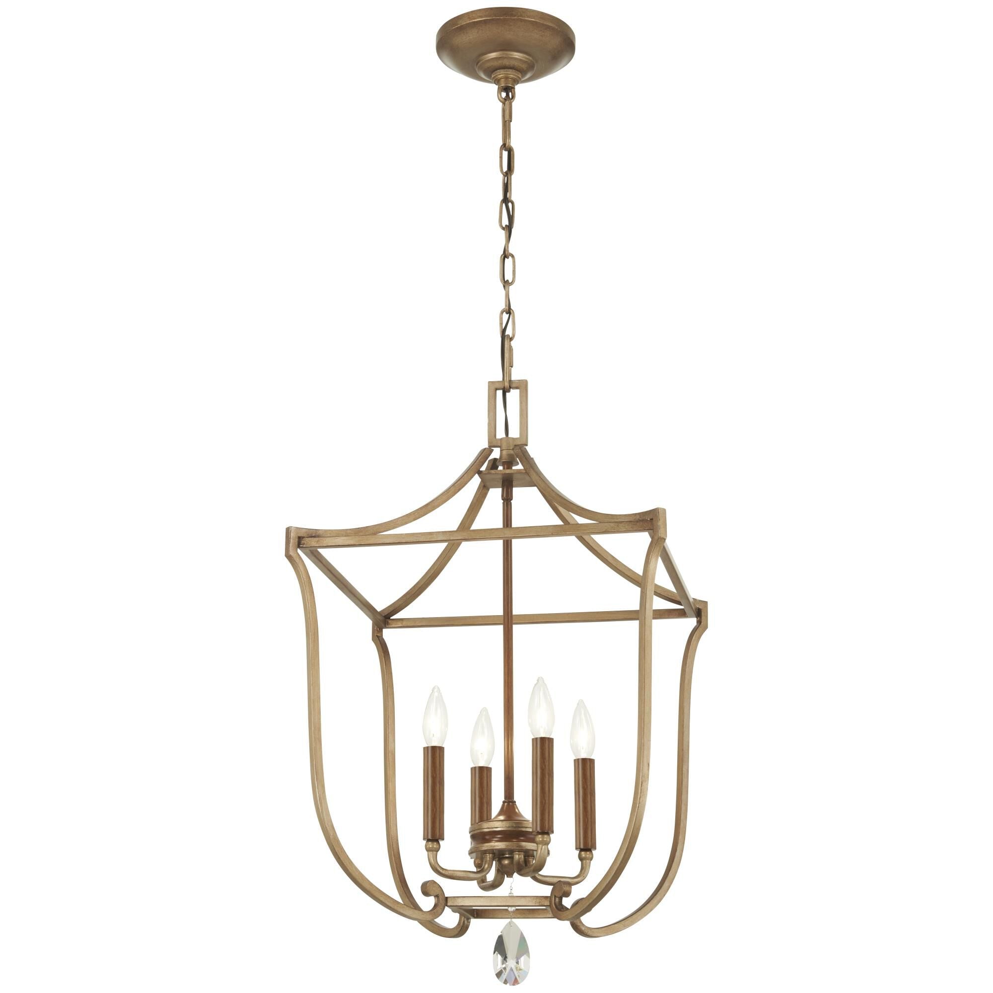 Metropolitan Lighting Magnolia Manor 17 Inch Cage Pendant Magnolia Manor - N6553-690 - Traditional
